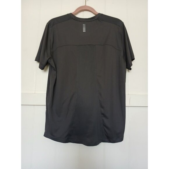 Under Armour Fitted HeatGear CoolSwitch RUN Graphic Athletic Shirt Mens L Gray - Picture 3 of 16
